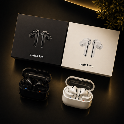 Galaxy Buds3 Pro – Premium Wireless Noise Cancelling Earbuds | Hi-Res Audio | AI Features | Bluetooth 5.4